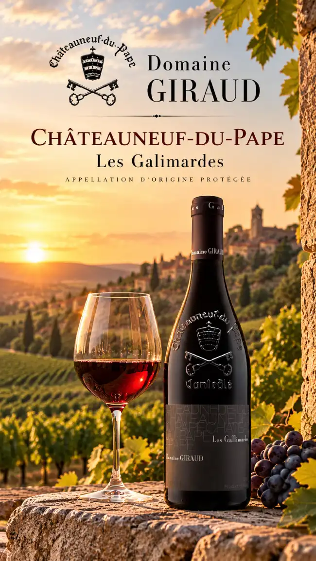 Domaine Giraud Les Galimardes Châteauneuf Du Pape 2022 Domaine Giraud Les Galimardes Châteauneuf Du Pape 2022